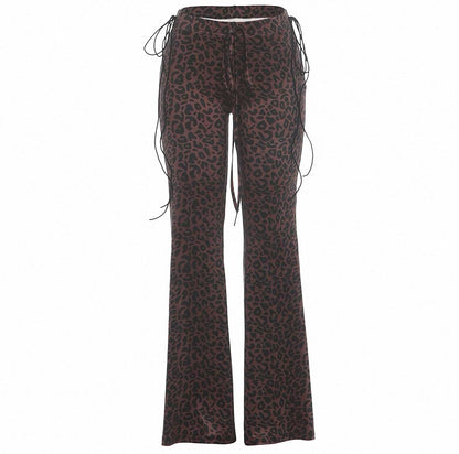 Wild Animal Print Slouchy Pants
