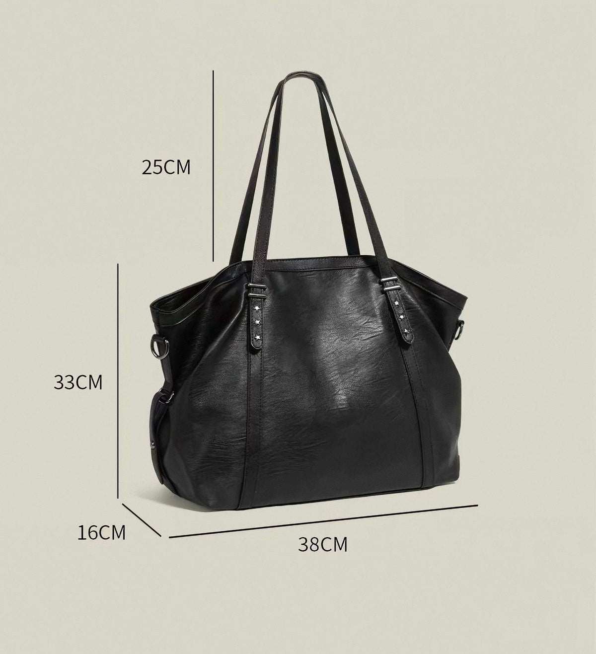 Star-Studded Shoulder Bag