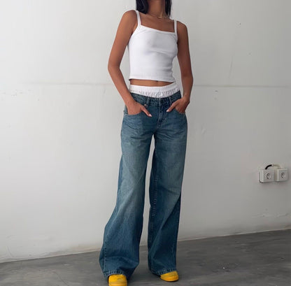 Low-Rise Baggy Jeans