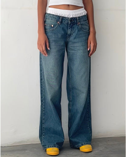Low-Rise Baggy Jeans