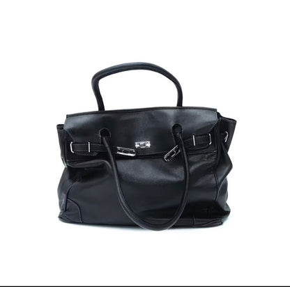 Slouchy Leather Tote Bag