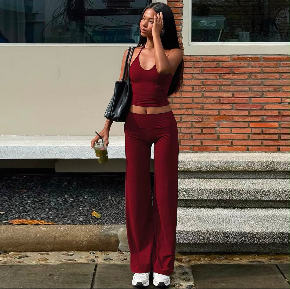 Tansy Two-piece Pants Set