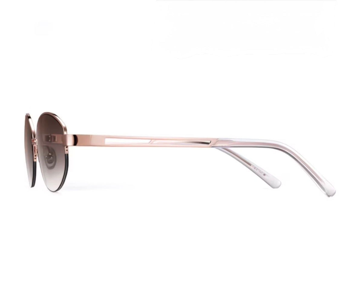 Retro Round Metal Sunglasses