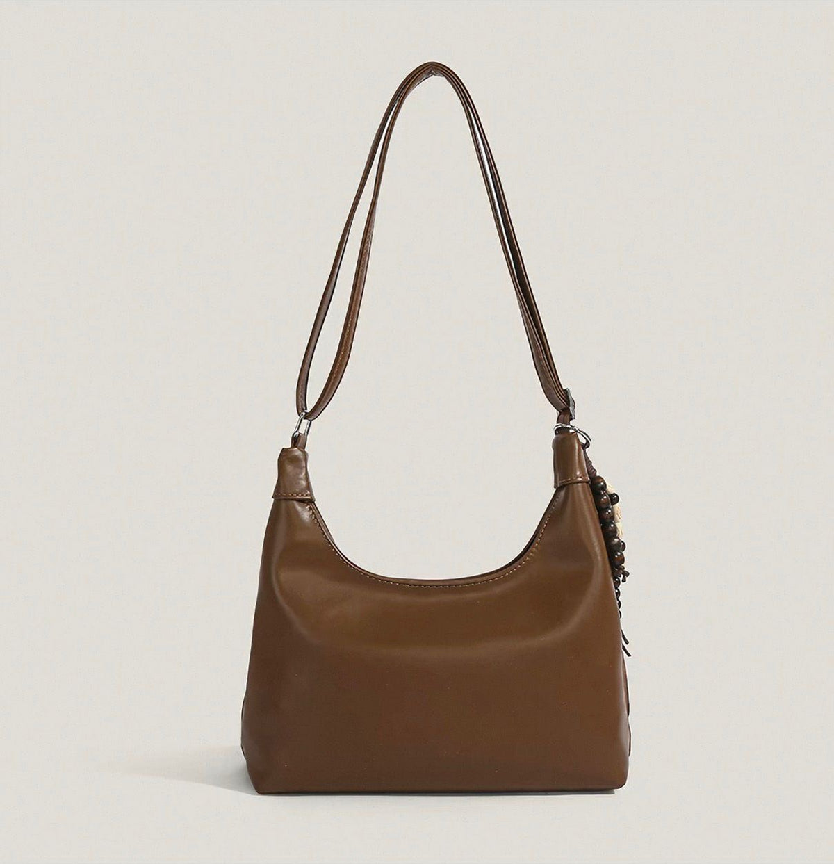Fringe Faux Suede Hobo Bag