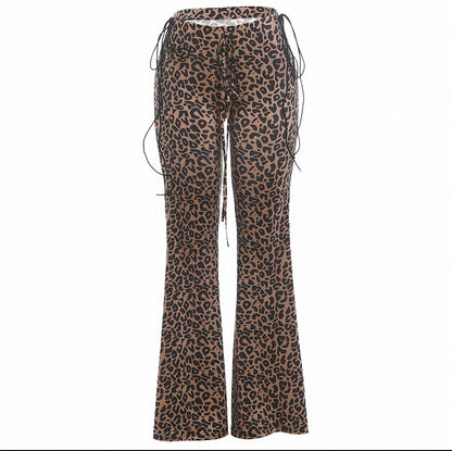 Wild Animal Print Slouchy Pants