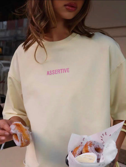 Assertive T-shirts