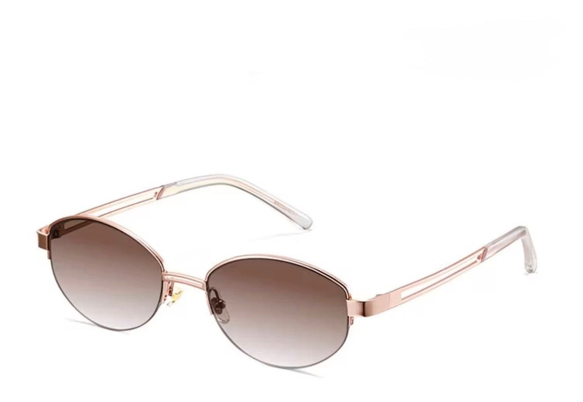 Retro Round Metal Sunglasses