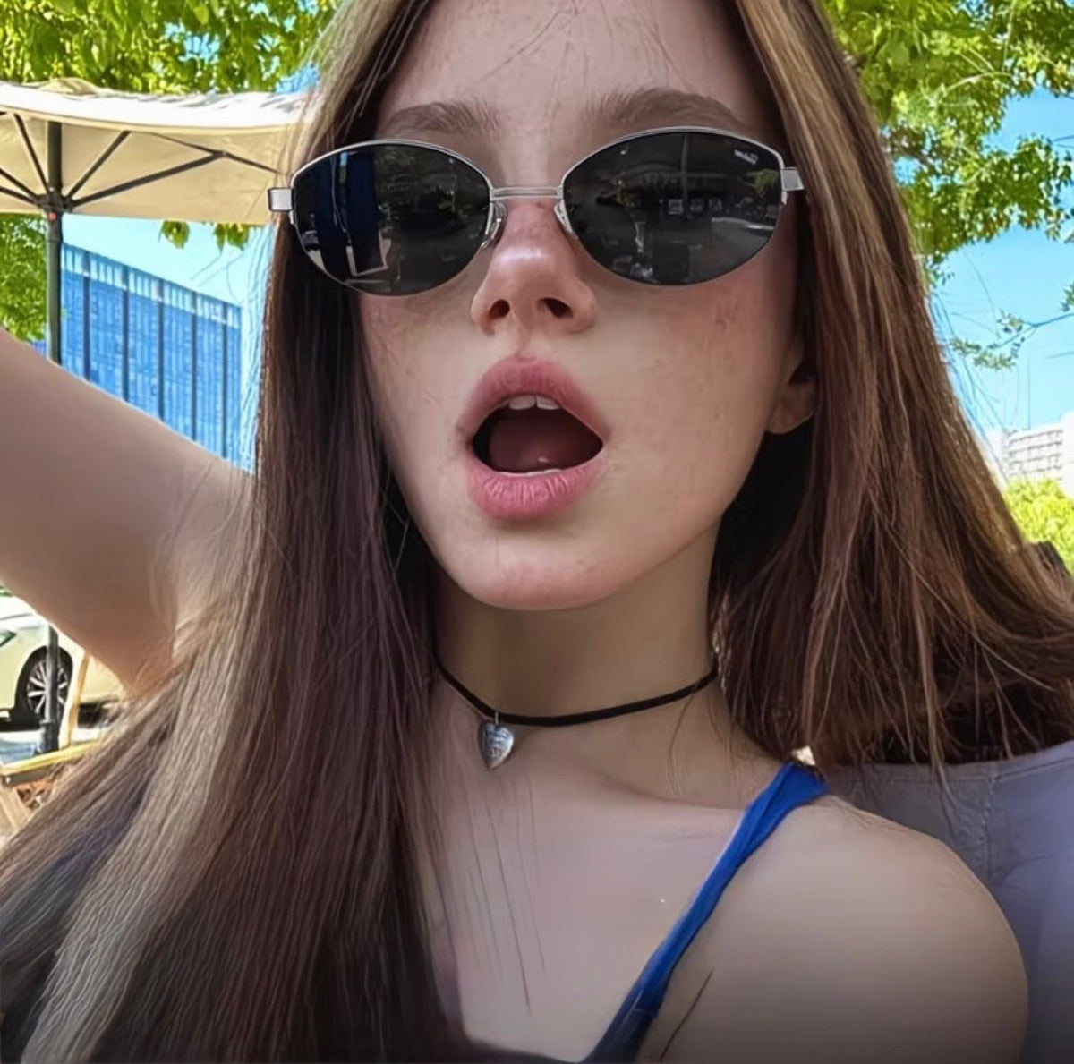 Retro Round Metal Sunglasses