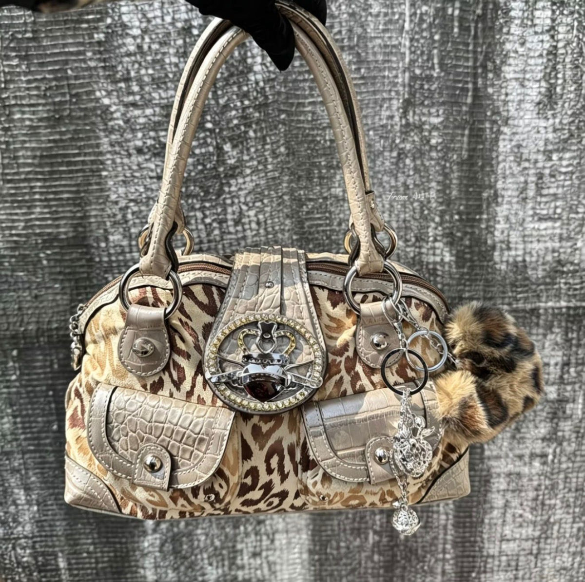 Leopard Print Handbag