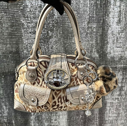 Leopard Print Handbag