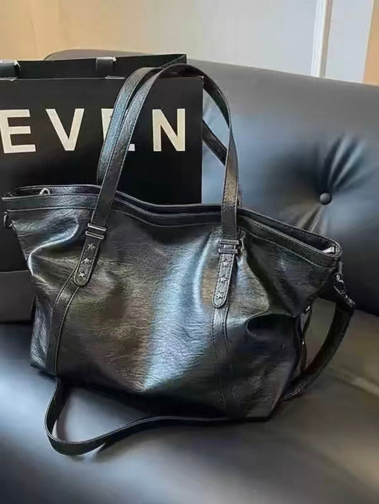 Star-Studded Shoulder Bag