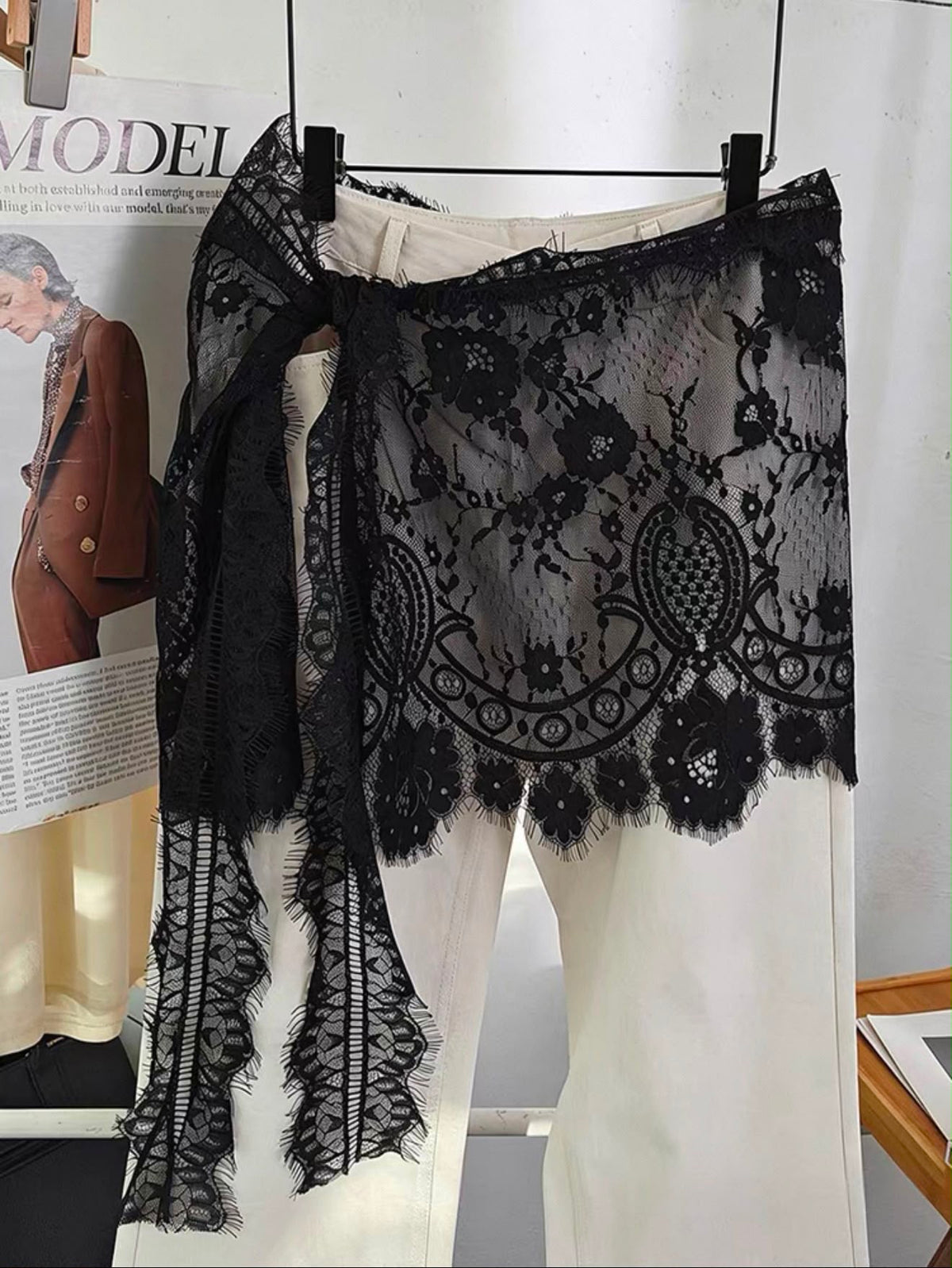 Lace Overlay
